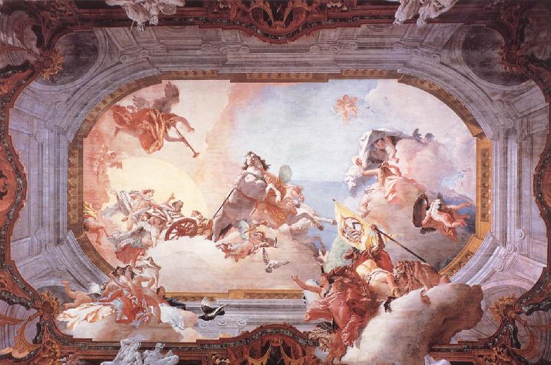 Giovanni Battista Tiepolo Brollopsallegori china oil painting image